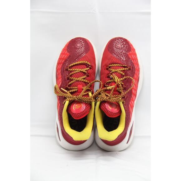 Under Armour Curry Flow X Fire Bruce Lee Basketball Shoes Size 5.5Y 3027577-600 - Picture 5 of 7